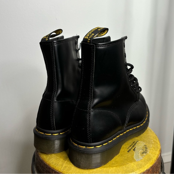 Dr. Martens Smooth Leather Lace Up Boots - Picture 2 of 2
